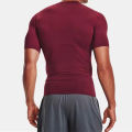 Men's Running T Shirt Summer Short Sleeve Male Sport Tops Tee Workout T-shirt Skinny Tights Gym Fitness Compression Shirts Men. 