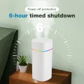 600ML Luminous Air Humidifier Double Spray Port Essential Oil Aromatherapy Humificador Cool Mist Maker Purify for Home Office. 