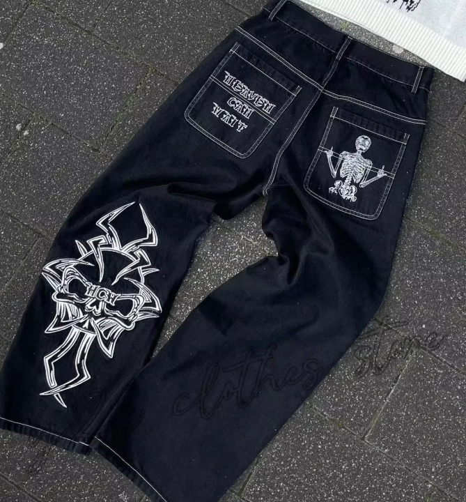 Y2K%20Jeans%20Mens%20Hip%20Hop%20Retro%20Skull%20Embroidery%20Washed%20Baggy%20Denim%20Pants%20New%20Straight%20Casual%20Loose%20Wide%20Leg%20Trouser%20Streetwear%20-%20Image%202