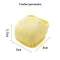 Silicone Massage Bath Brush | Exfoliating Body Scrubber and Massager. 