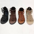 Gooddy good sale straw shoes pk3000 straw shoes short gladiator shoes to look sour Thai craft style. 