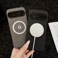 Fabric Cloth Leather for Magsafe Case for Google Pixel 10 9 Pro XL 9A 8A 7A Pro Magnetic Wireless Charging Slim Shockproof Cover.