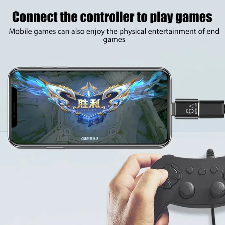 CASIFY%20OTG10%206A%20120W%20Type%20C%20Otg%20USB%203.1%20Otg%20Super%20Fast%20Data%20Transfer%20Charging%20Type%20C%20OTG%20Mini%20Metal%20Black%20-%20Image%204