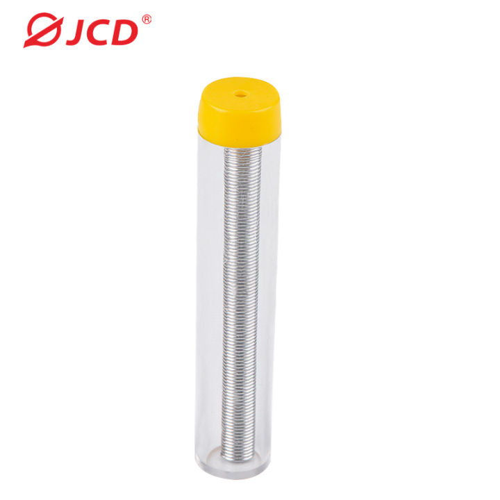 JCD 0.8mm 1.0mm 20g 50g 100g Soldering Tin Wire Tin Melt Rosin Core Solder Soldering Wire Roll No-clean FLUX 2.0%