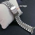 316L Solid Stainless Steel Strap for  SKX009 Jubilee Bracelet Curved End Men Watch Accessory 18mm 19mm 20mm 21mm 22mm 24mm. 