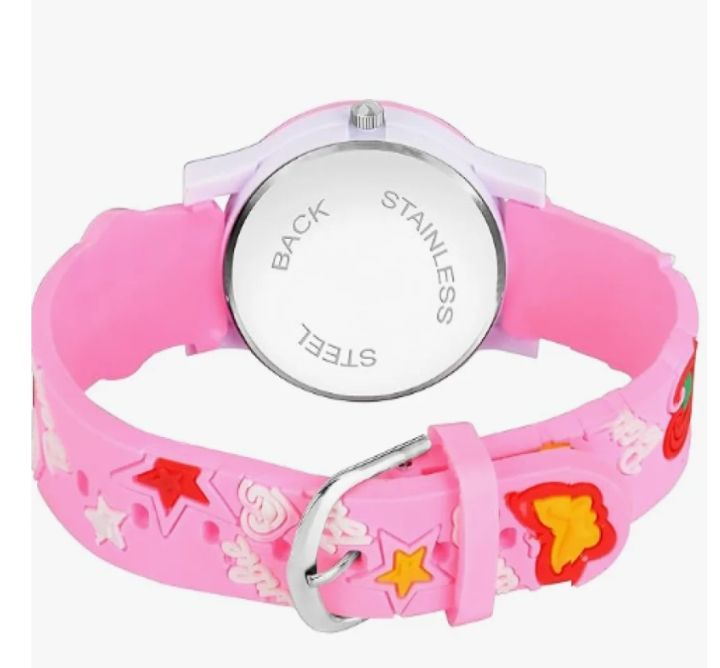 Barbie%20Doll%20Style%20Kids%20Watch%20/%20Cartoon%20Style%20Watch%20For%20Kids%20Girls%20/3D%20Cartoon%20Design%20Pink%20Silicone%20Reubber%20%20Streps%20Watch%20For%20Girls%20-%20Image%205
