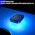 Inside Car Lights LED Ambient Light USB Interior Car Light Wireless Multicolor Night Light Multiple Modes Interior Light for Car. 