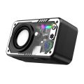 Wireless Speaker V5.3 Powerful Loudspeaker LED Lighting 1800mAh Battery Powered Portable Outdoor Small Speaker Supports TF Card. 