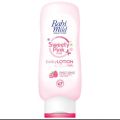 Babi Mild Baby Lotion ,  Sweety Pink Lotion with Shea Butter (makhan) Oil & Vitamin E Family 180ml  / Baby Mild Lotion/ Lotion for Dry Skin/ Baby Moisturizer/ Natural Lotion/ Baby Lotion. 
