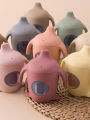 1PCS Penguin Shape Silicone Baby Cup BPA Free Leakproof Sippy Cup Transparent Water Bottle Infant Training Drinking Cup. 