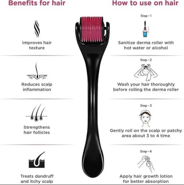 Derma%20Roller%200.5mm%20Original%20%7C%20Titanium%20540%20Titanium%20Microneedle%20for%20Beard%20Growth%20and%20Hair%20Loss%20Treatment%20%7C%20Best%20Quality%20-%20Image%202