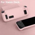 New Protective Case for Steam Deck Game Console Silicone Steam Host Anti-fall Silicone Protective Cover Accessories. 