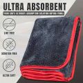 Super absorbent microfiber car towel, compact design, strong water absorption, suitable for cars, trucks and ships.. 