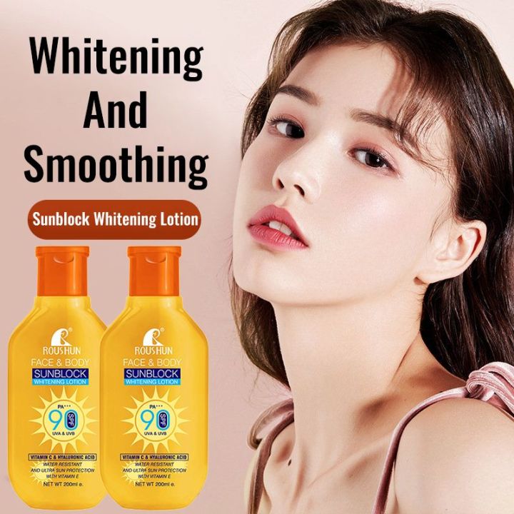 Roushun%20Face%20&%20Body%20Sunblock%20Whitening%20Lotion%2090spf%20200ml%20-%20Image%203