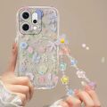 Phone Case for OPPO Reno 14, Reno 14 Pro, Reno 14F Fashion Flowers Soft Case Fall Prevention Protective Cover. 