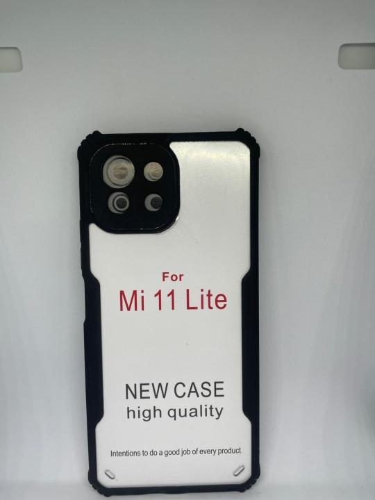 Xiaomi%20Mi%2011%20Lite%20Clear%20Transparent%20with%20Non%20Yellowing%20Bumper%20Case%20Cover%20-%20Image%202