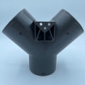 Vavle Flap Adjustable Air Vent Outlet Diesel Parking Heater Ducting 75mm Y Piece Duct Pipe Connector for Car Truck VAN Camper. 