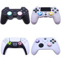 2Pcs Silicone ThumbStick Grip Cap Cover For PS5 PS4 Switch Xbox One Series 360 Game Controller Football Joystick Button Cover. 