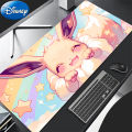 90x40cm Mouse Pad P-Pokemon Eevee Computer Laptop Anime Keyboard Mouse Mat XXL Mousepad Keyboards Pad Gamers Decoracion Desk Mat. 
