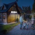 Solar Sensor Light rechargeable with remote control and Solar panel | Human sensor, Sensor charging, & Sensor angle 120.. 