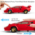 Scale 1:32 Countach LP500S LP770 Model Car Toy Alloy Diecast Doors Opened Pull Back Vehicles Models Table Top Decoration. 