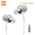 Original Xiaomi Piston 3 Earphone Bass Wired 3.5MM In-ear Sport Headphone with Mic Headset for Phone Xiaomi Samsung Huawei. 