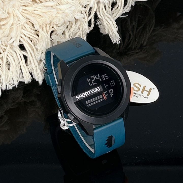 Sportwei women's digital watch waterproof 100% casual cute resin