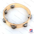 Wooden tambourine. 