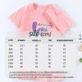 Children's entrance set cartoon children's clothing cute work bright soft texture comfortable no baby skin. 