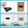 1/2/5M Hook and Loop Strips with Glue Strong Self Adhesive Fastener Double-Side Mounting Tapes for DIY Craft 20-50mm Black. 
