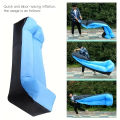 Portable Inflatable Lounge Chair with Pillow Waterproof Sofa for Camping Beach & Festivals Easy Setup with Bag 240*70cm. 