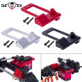 CNC Aluminum Front Axle BAT Servo Mount for 1/10 SCX10 III AR45P Portal Axle LCG Chassis Low Center of Gravity Servo Bracket. 