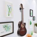 Guitar Wall Mount Hanger Hook Acoustic Electric Bass Guitar Wall Hook Hanger Black Metal Holder Hanger. 