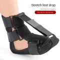 Plantar Fasciitis Night Splint Adjustable Sponge Padding Ankle Arch Support Stretch Boot Tendonitis Relief Foot Drop Brace.