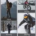 Men's High neck Long Sleeve Compression Shirts Cool Dry Sun Protection Sports Tights Undershirts Running Gym Tops.