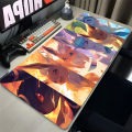 Japan Anime Mouse Pad PC Colorful Kawaii E-eevee Gamer Cabinet Mousepad XXL P-pokemon Keyboard Rug Laptop Gaming  Desk Mat. 