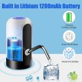 Portable Automatic USB Electric Rechargeable Water Dispenser Machine. 