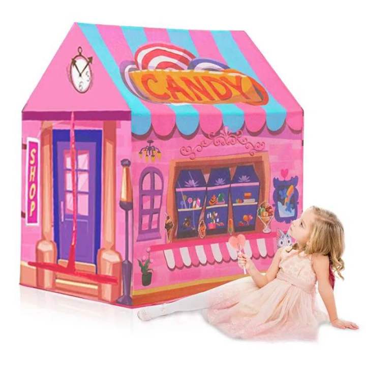 Kids Candy Tent House Indoor Play For Age To Years