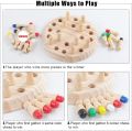 Matching Games, Wooden Memory Match Stick Chess Game,Blowers to Colorful Memory Chess, Funny Block Board Game, Early Educational Toy, Brain Training Games for Boys and Girls Age 3 and Up.