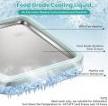 Ice Cream Roll Maker Plate Tray for Kids & Adults – Stainless Steel Rolled Ice Cream Pan with 2 Spatulas  Homemade DIY Cold Plate Ice Cream Maker  Manual Frozen Dessert Pan for Yogurt, Sorbet, Gelato, Fruit Roll, Kids Gift, Summer Tool for Home Use. 