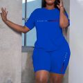 Women's Tracksuit Casual 2026 Summer Two Piece Sets Hot Sales Fashion Quality O-Neck Short Sleeve Sports T-Shirts Daily Clothing.