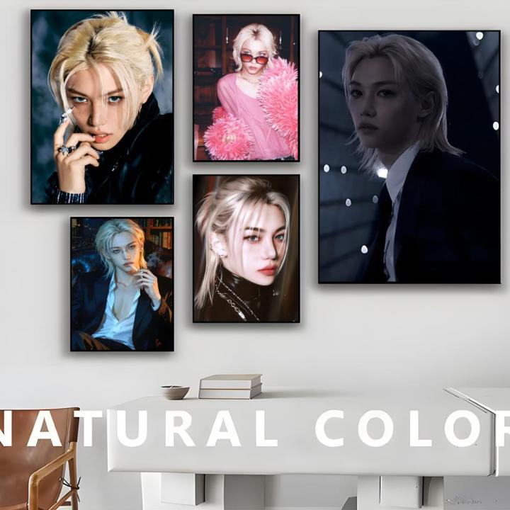 K-pop%20Idol%20Stray%20Kids%20Felix%20Lee%20Poster%20Paper%20Sticker%20DIY%20Room%20Bar%20Cafe%20Aesthetic%20Art%20Wall%20Painting%20-%20Image%204