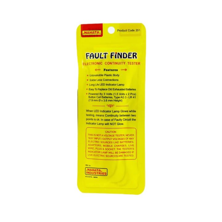 Fault%20Finder%20Electronic%20Continuity%20Tester%20with%20Battery%20%20Multimeter%20Similar%20Nahata%20-%20Image%203