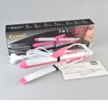 Kemei Hair straightener 3 in 1 Hair Curler Iron km-1213. 
