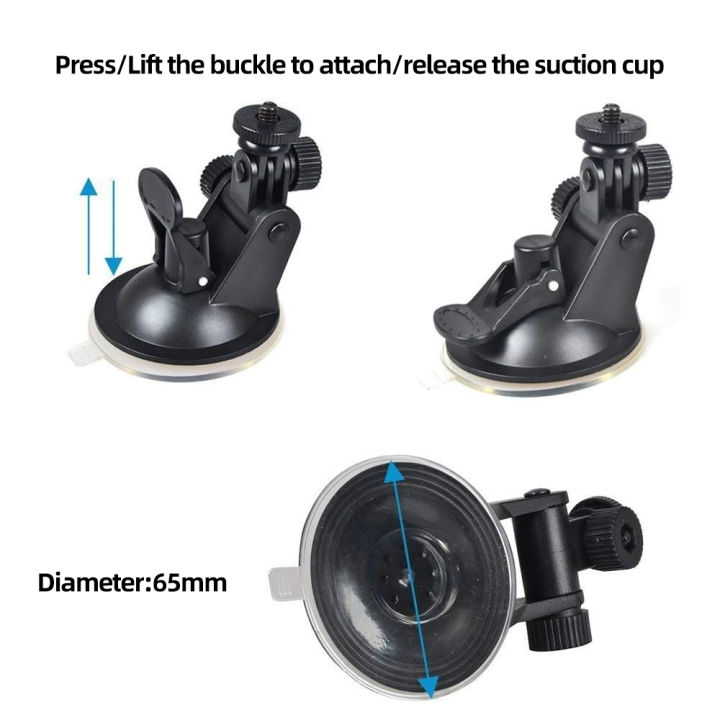 Car%20Suction%20Cup%20Holder%20Windshield%20Mount%20For%20GoPro%20Hero%2013%2012%2011%2010%209%208%205%20Insta360%20SJCAM%20AKASO%20DJI%20Osmo%20Action%20Camera%20Accessories%20-%20Image%203