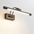 Black Bathroom Mirror Lamp, Mirror Light, Picture Light, Bedroom LED Mirror Light. 