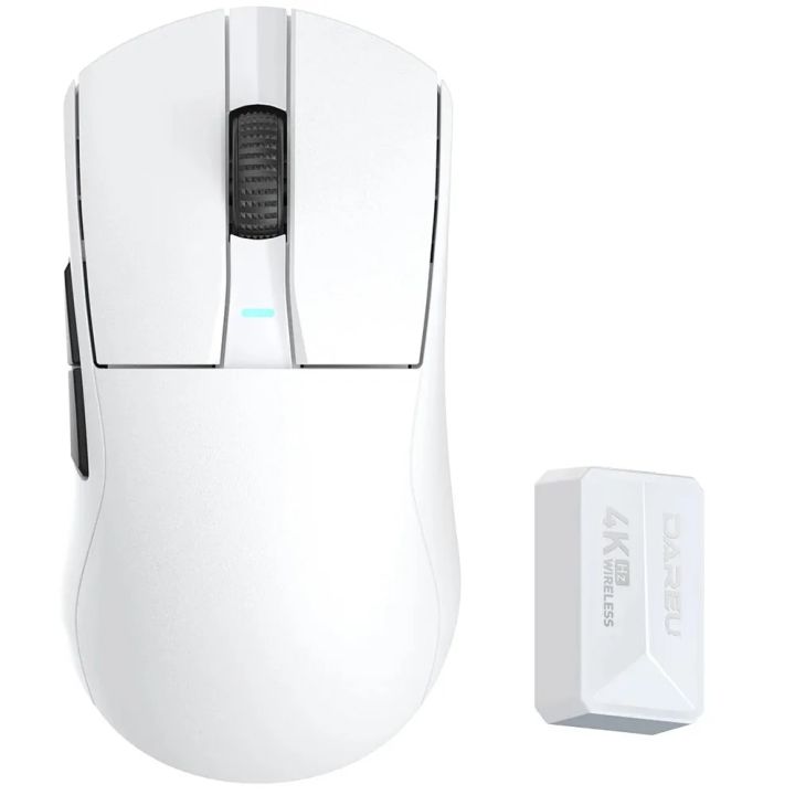 Dareu 4khz Tri Mode 24g Wireless Wired Pbt Mouse Paw3395 26000 Dpi Rgb