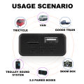 6W Bluetooth Amplifier MP3 Decoder Board Microphone Car Mp3 Player USB Record FM Radio AUX for Speaker Handsfree Audio DIY. 