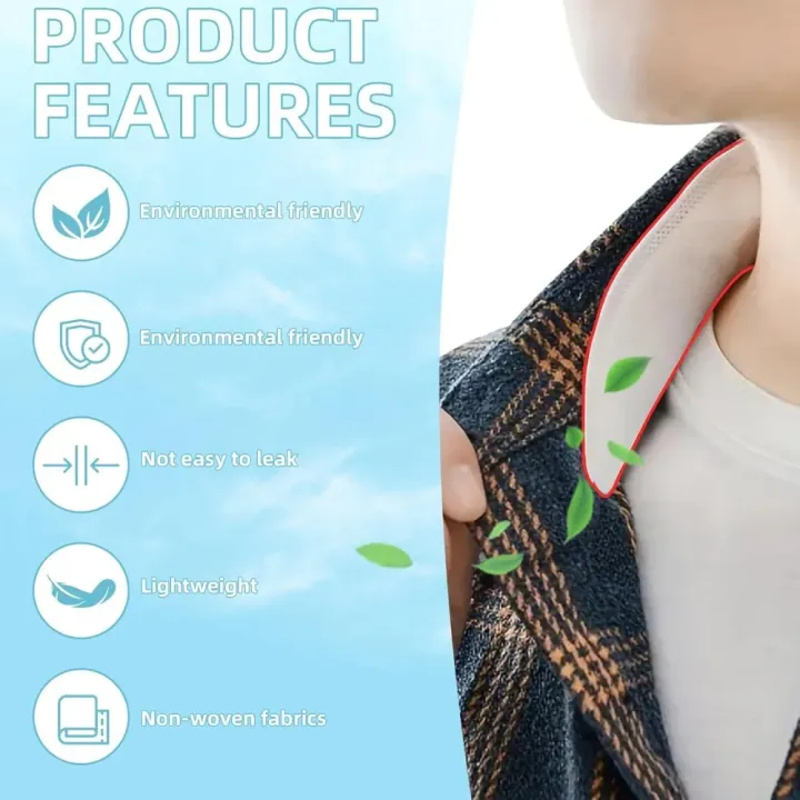 10-100%20Pieces%20Collar%20Protector%20Sweat%20Pads%20Invisible%20Disposable%20Self-Adhesive%20Neck%20Liner%20Pads%20for%20Shirts%20for%20Stay%20Dry%20Collars%20-%20Image%202