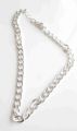 Stainless Steel Silver Chain For Men Boys Pearl Sterling Silver Plated Stainless Steel Chain. 